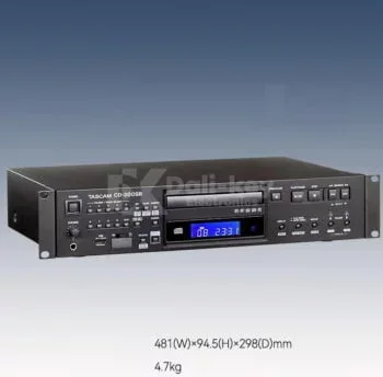 Lecteur CD professionnel avec USB et carte mémoire