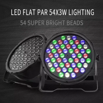 UM-L136A Jeux de lumière 54 LED RGBW étanche