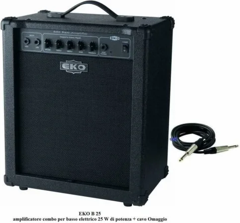 Eko -B25 combo basse 8″ 25W
