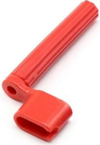 Alice – A009, Enrouleur de cordes pour guitare rouge
