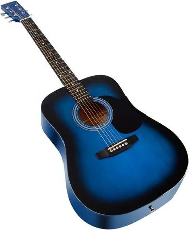 MEG -Guitare Acoustique Bleue