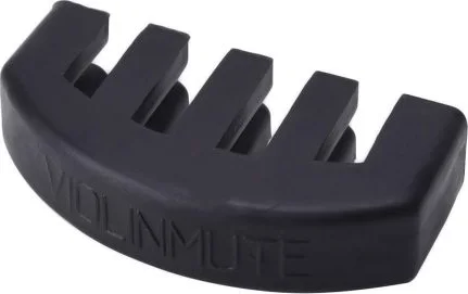 Sourdine Violon en gomme – Noir