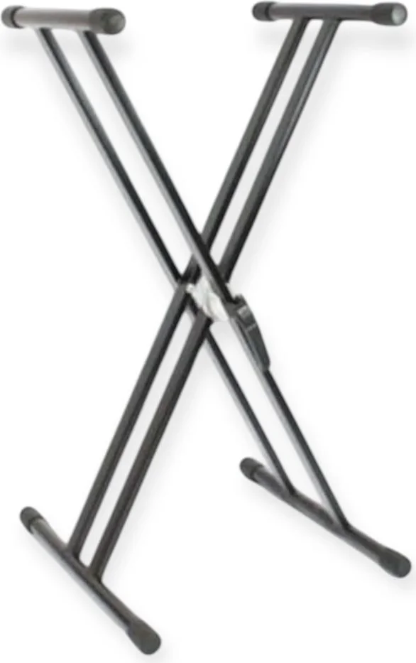 Support orgue double X en acier