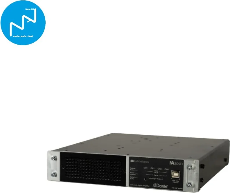 Amplificateur demi-rack de classe D dBTechnologies
