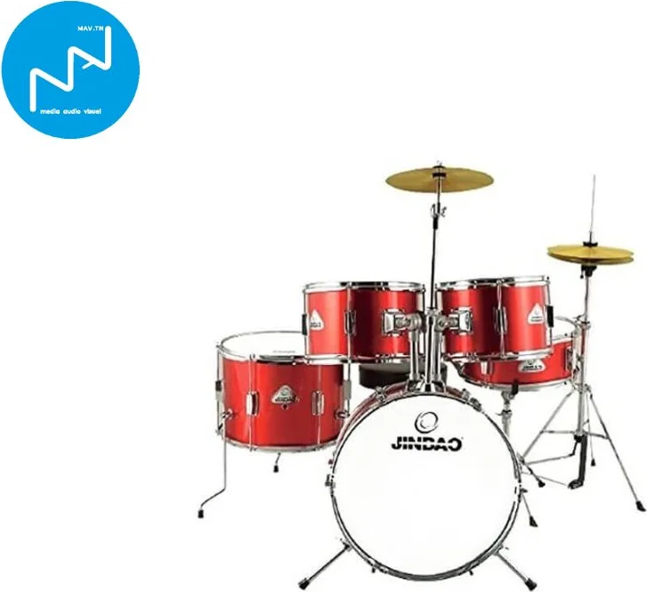 Batterie Percussion Eveil Rouge JINBAO