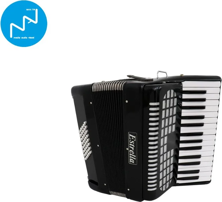 Accordéon 30/32 Noire ESTRELLA