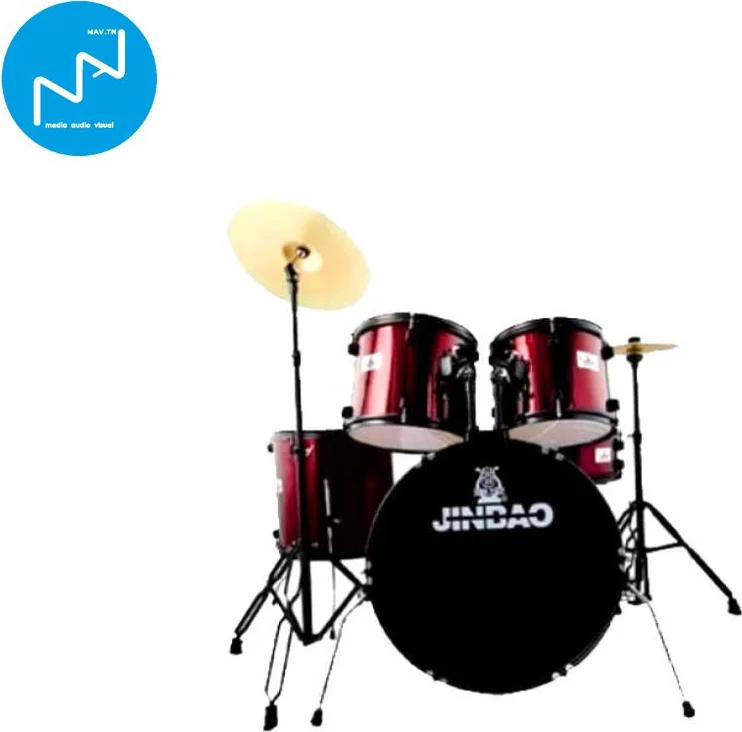 Batterie Percussion Rouge JINBAO