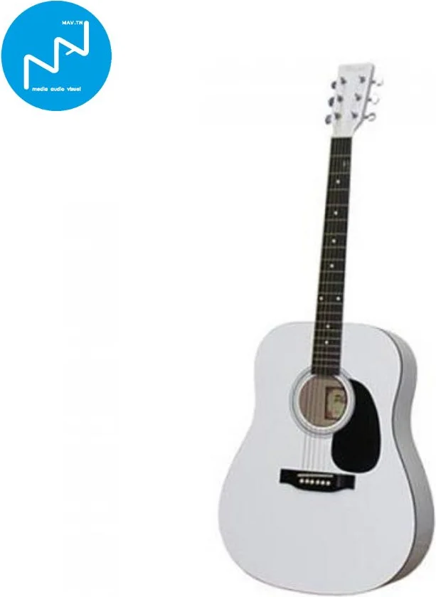 Guitare Acoustique Blanc Daytona