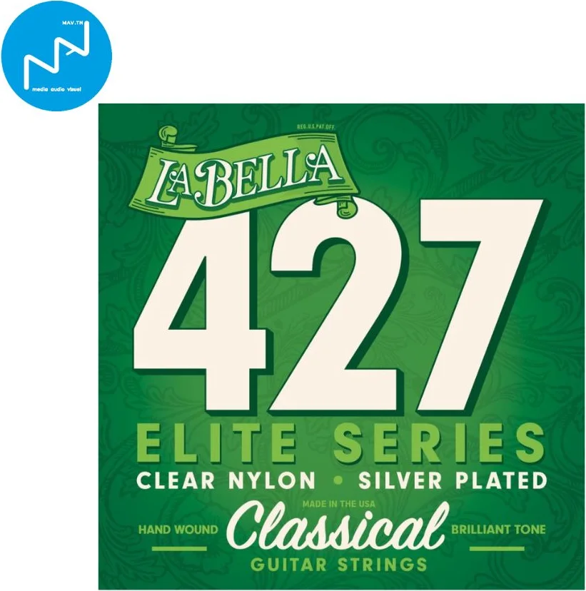 Cordes 427-3 pour Guitare Classique LA BELLA