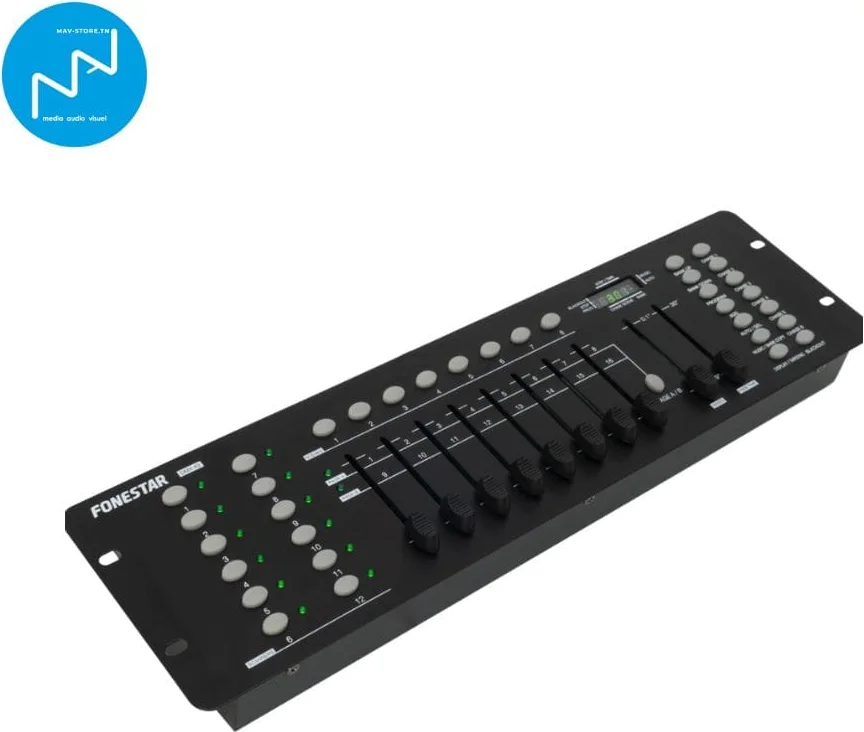 Contrôleur DMX 512 avec 192 Canaux FONESTAR