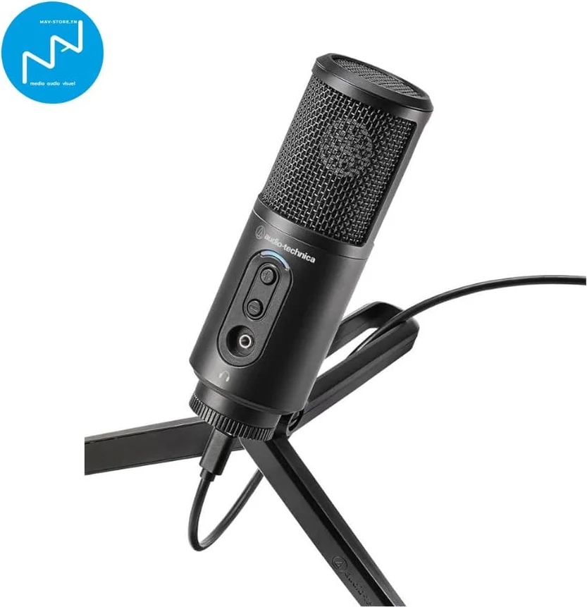 Microphone cardioïde à condensateur USB Audio-Technica