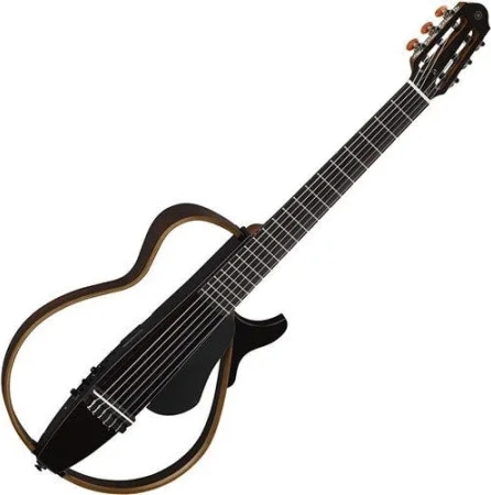 GUITARE SILENT SLG200N CORDES NYLON TRANSLUCENT BLACK