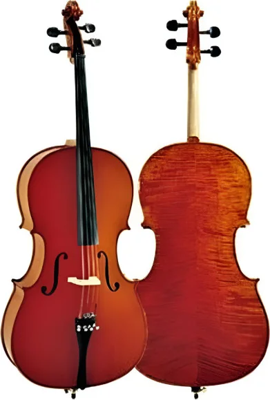 VIOLONCELLE 4/4 SCHUBERT MC6017 AVEC ARCHET 4 TENDEURS ET ETUI