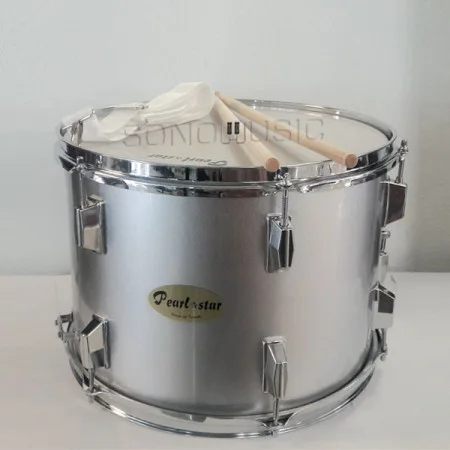 TAMBOUR DE MARCHE 14"X10" SILVER CPK507
