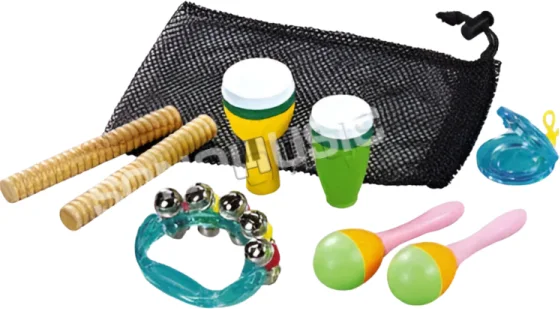 JEU DE PERCUSSION JUNIOR PC04 AVEC ETUI EN MAILLE