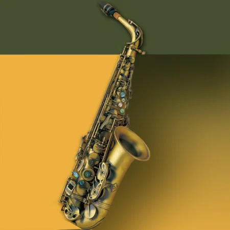 SAXOPHONE ALTO COULEUR BRONZE ANTIQUE SF506A