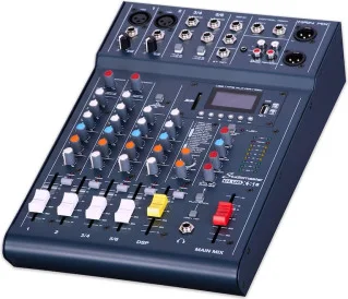 MIXER 4 CHANNEL 6 INPUTS STUDIOMASTER