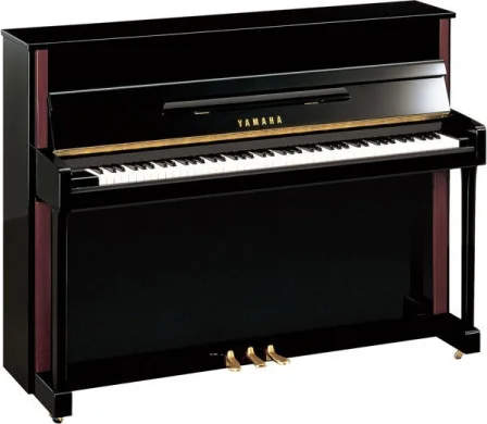 PIANO DROIT JX113T YAMAHA 1.13m NOIR BRILLANT AVEC BANQUETTE