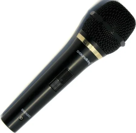MICRO VOCAL CARDIOIDE A CONDENSATEUR 100Hz-20KHz SOUNDKING+CABLE 5m