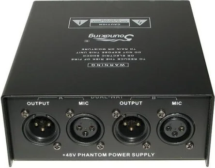 ALIMENTATION PHANTOM 48V 2 CANAUX