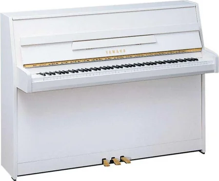 PIANO DROIT MODELE JU109 BLANC 1.09m YAMAHA AVEC BANQUETTE