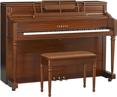 PIANO DROIT M2 SATIN DARK WALNUT 1.10m